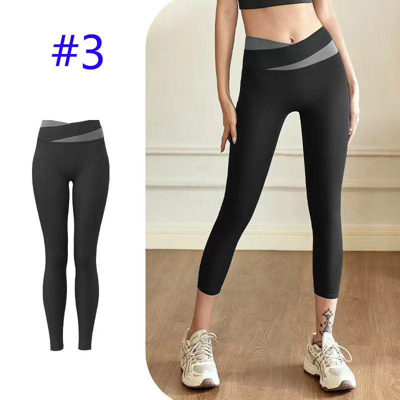 PXA3U Tight stretch bikini sports pants yoga wear fashion yoga fitness leggings