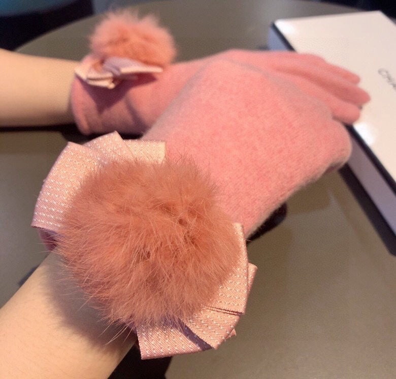 14C41S   High quality fashionable Wool gloves