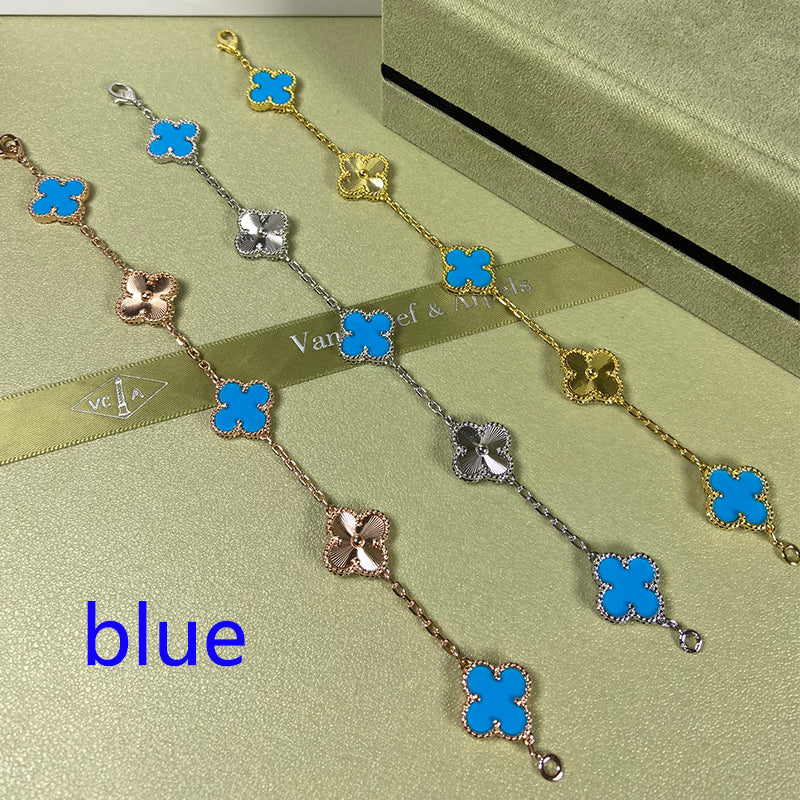 5XVA181K ( High quality bracelets  5 flowers normal size1.5cm flower)