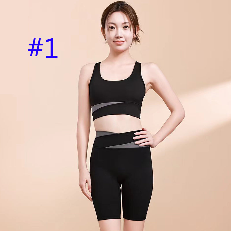 PXA10U Quick-drying fabric yoga sportswear yoga set