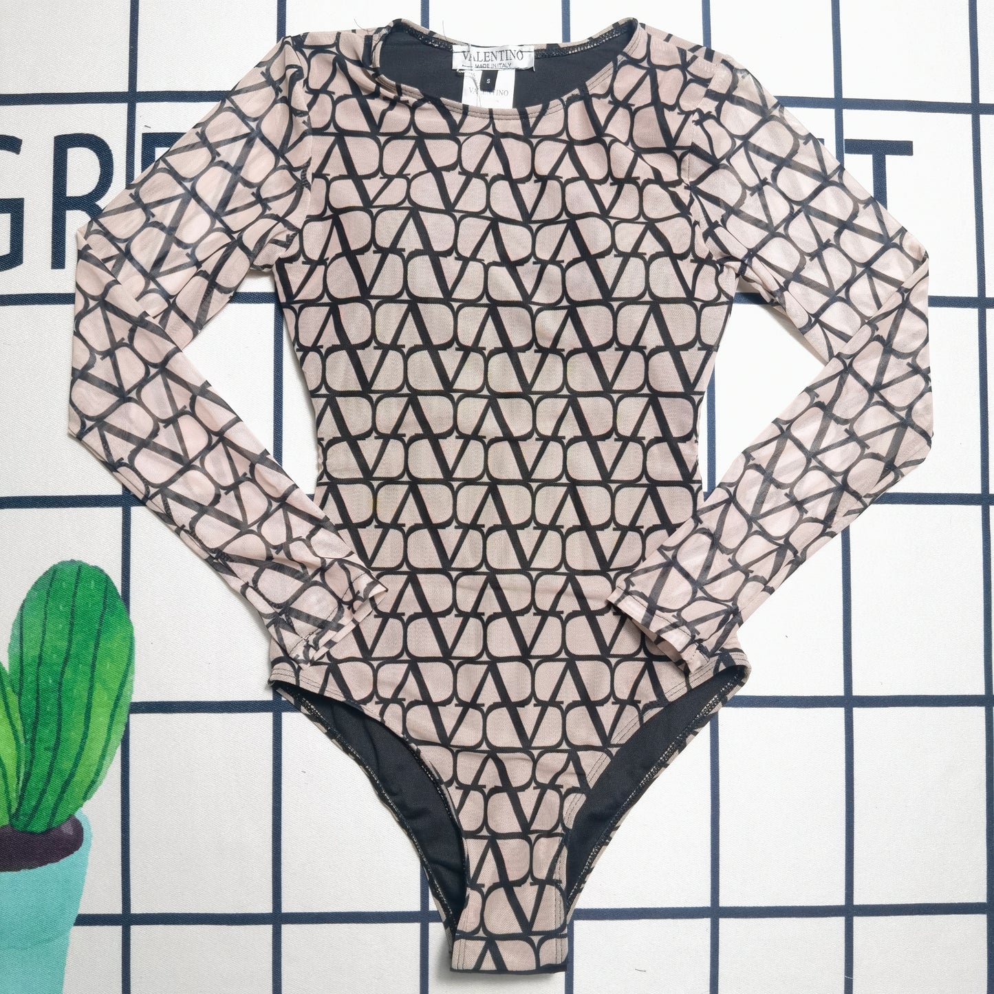 14VL19Y   fashion Long sleeve swimsuit