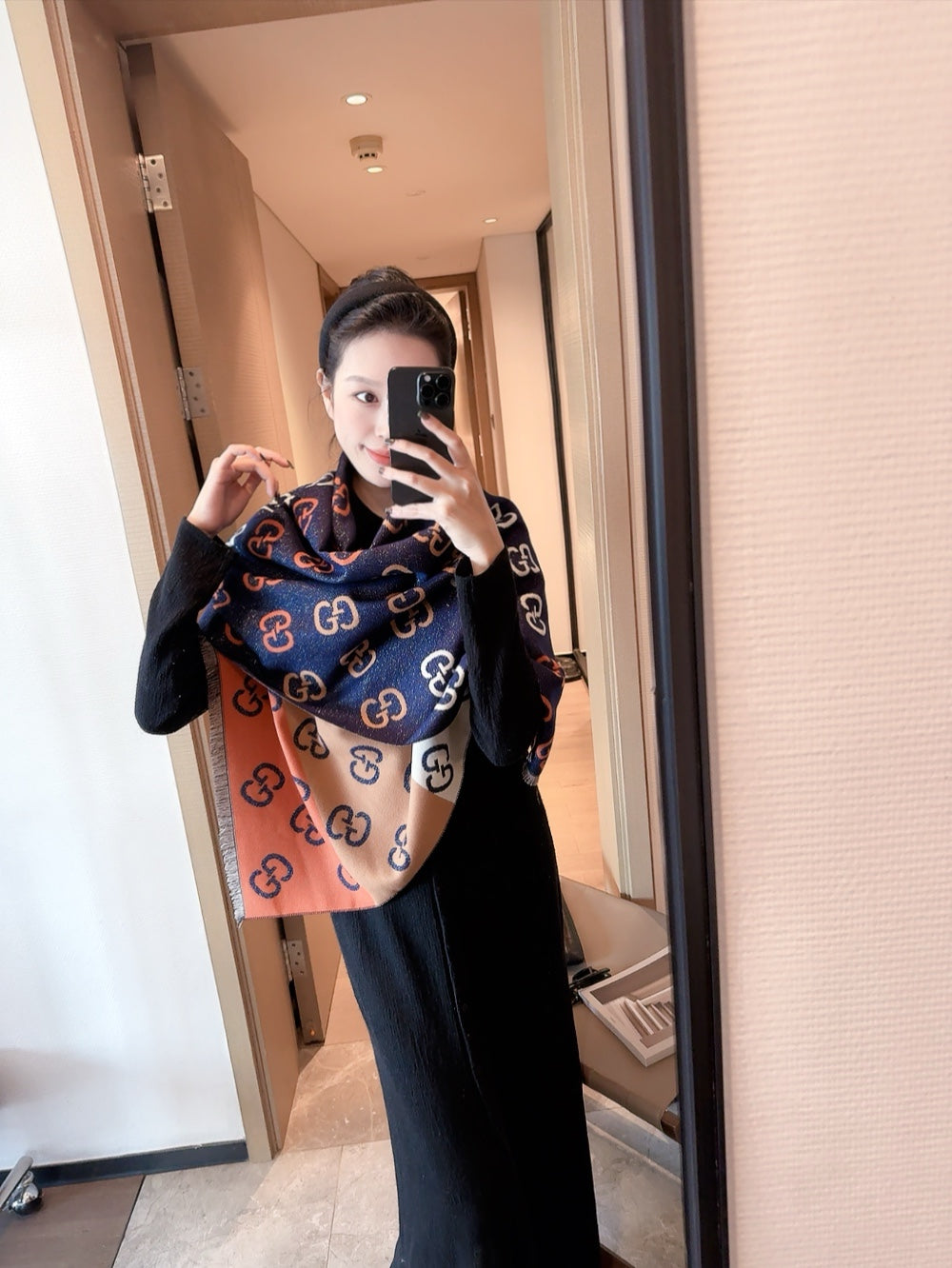 14B390W　Fashion scarves