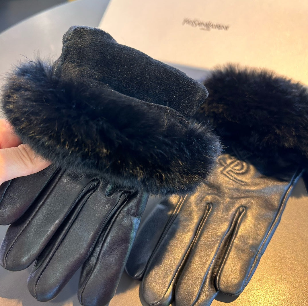 14SL25S   High quality fashionable Wool gloves