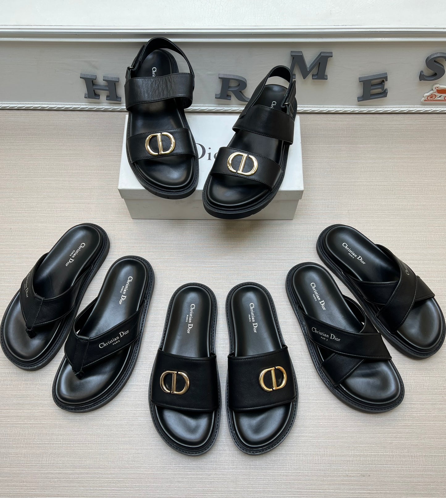 54D115Z   fashion  slippers