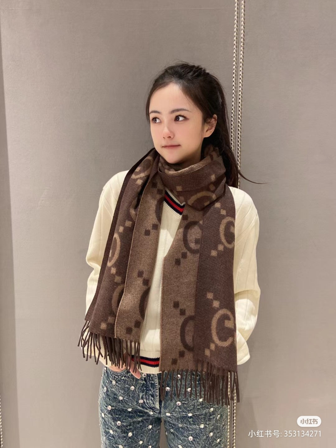 14B496W　 Fashion scarves