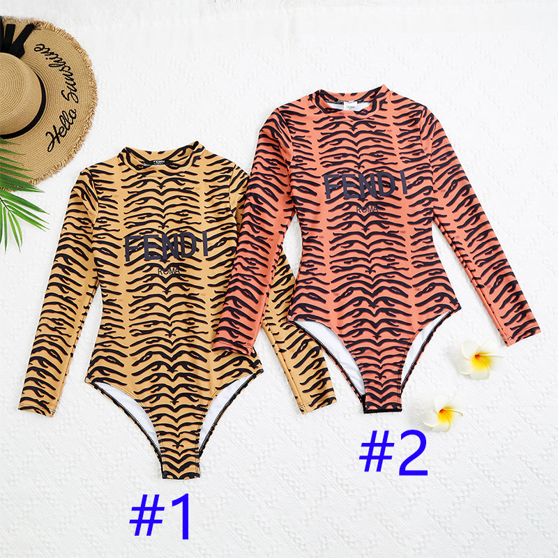 14D102Y   fashion Long sleeve swimsuit