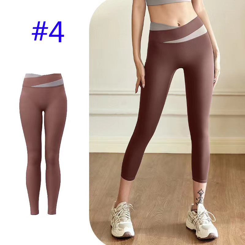 PXA3U Tight stretch bikini sports pants yoga wear fashion yoga fitness leggings