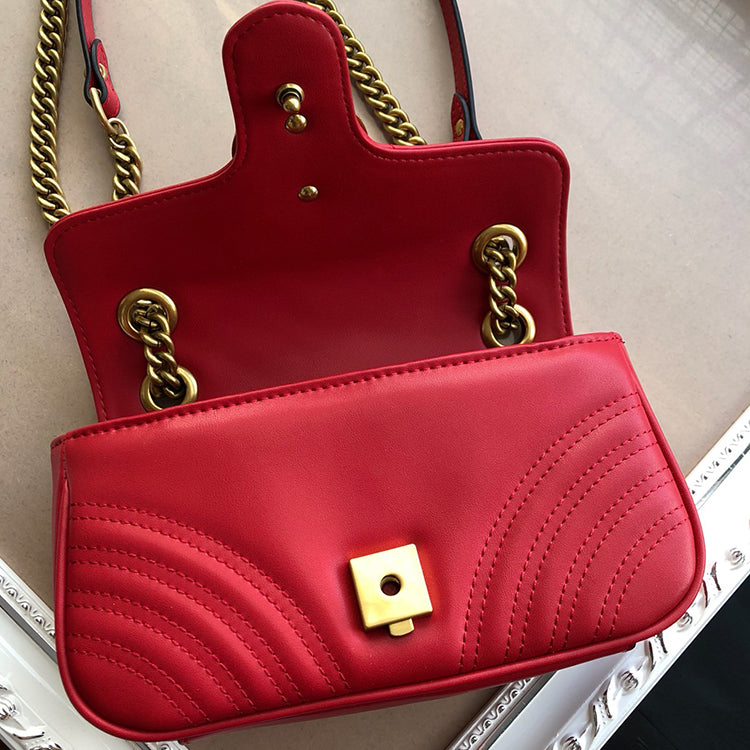 AB020B  Fashionable leather bag 