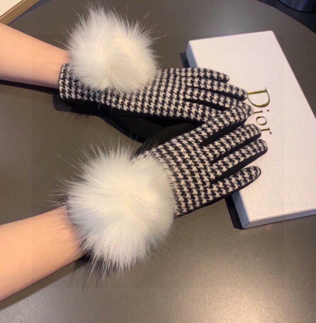 14D39S   High quality fashionable Wool gloves