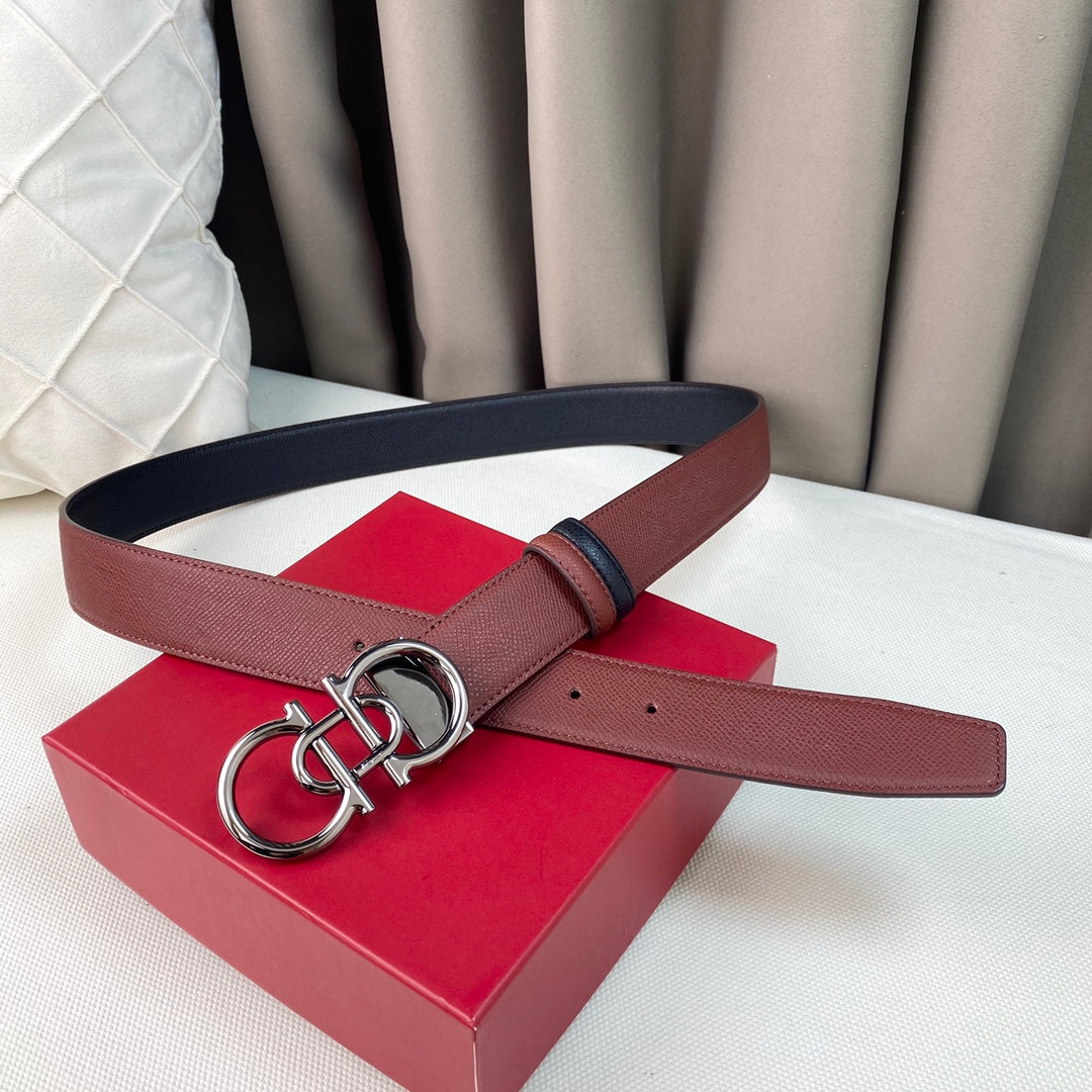 1: 1 High -quality head layer leather belt  1YA49P