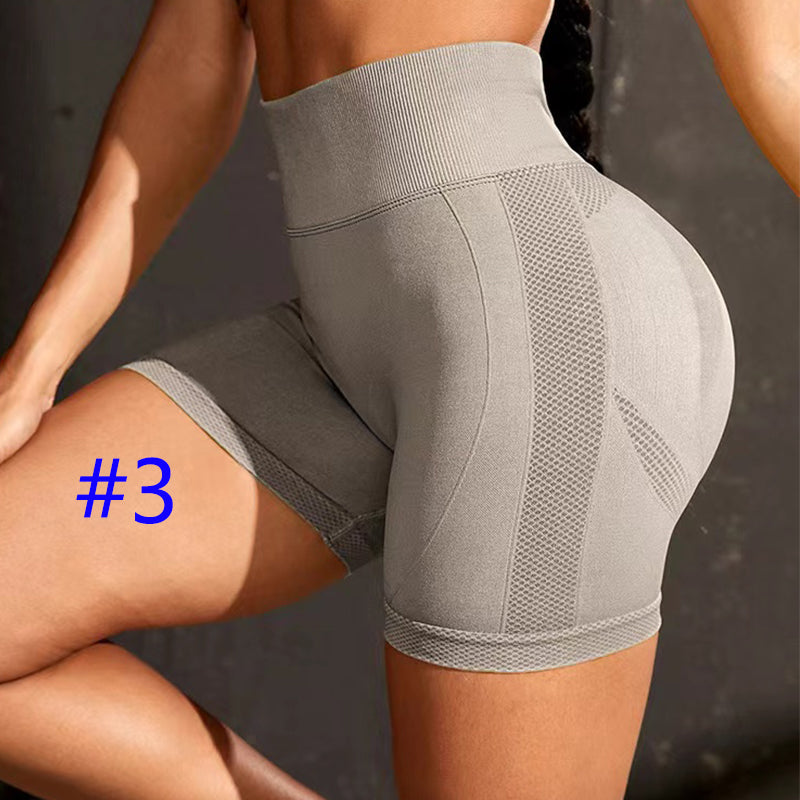 PXA21U Tight hip lift fitness pants yoga shorts