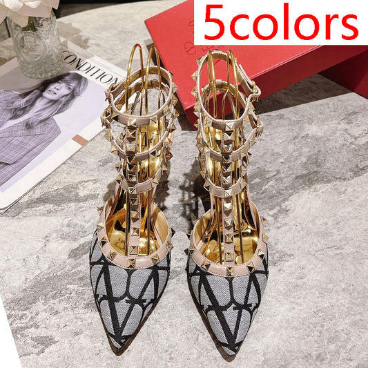 1:1 High quality leather sandals 2YVL35Z