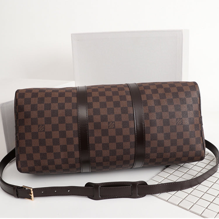 1E119B Fashion leather luggage bags