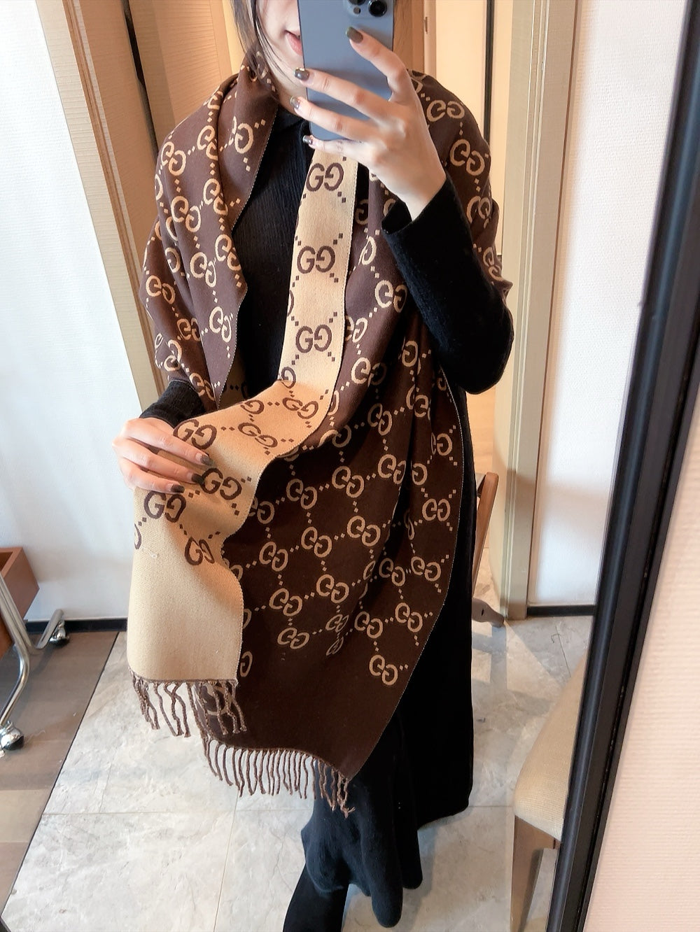 14B370W　Fashion scarves