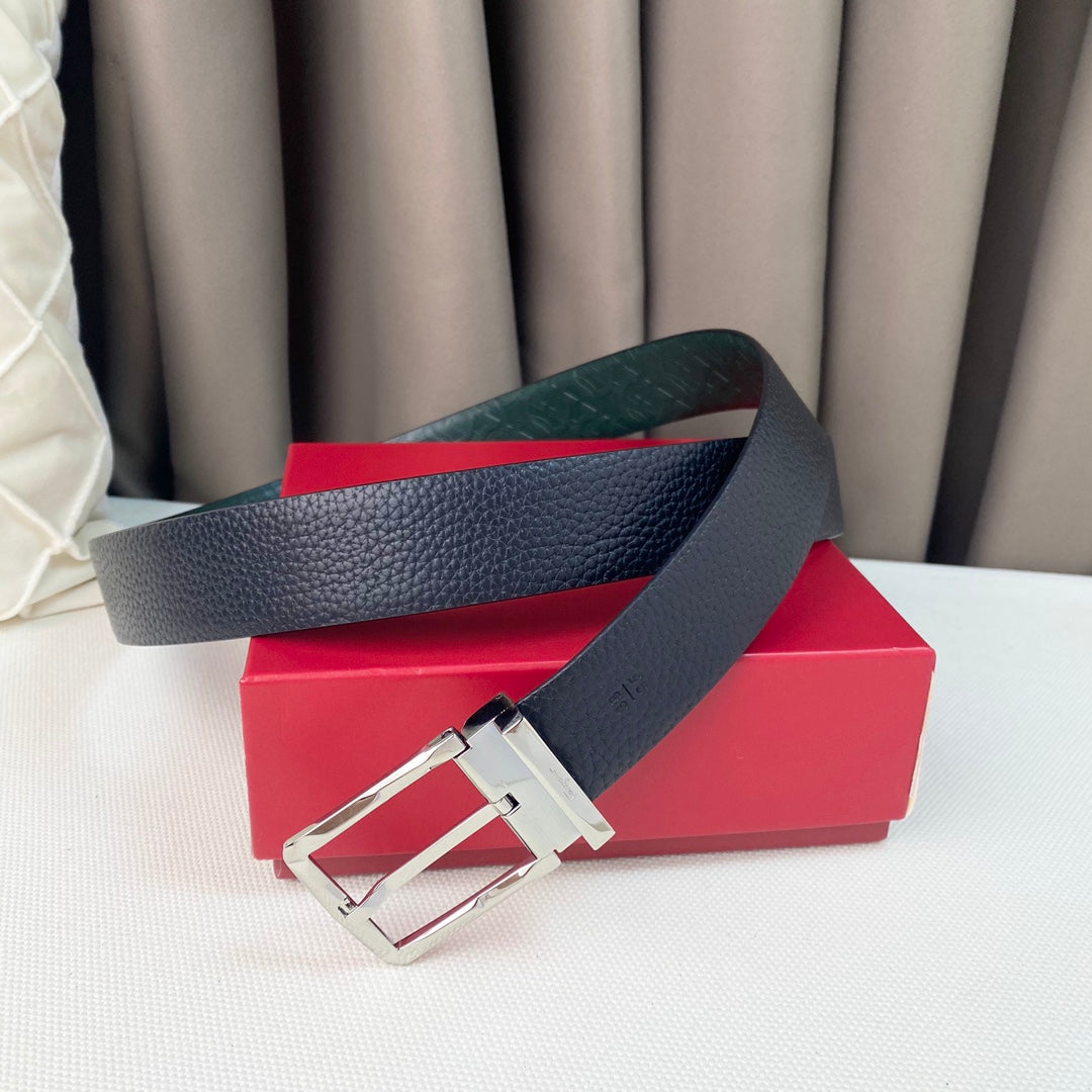 1: 1 High -quality head layer leather belt  1YA14P