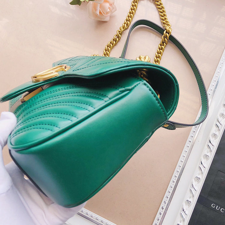 AB020B  Fashionable leather bag 