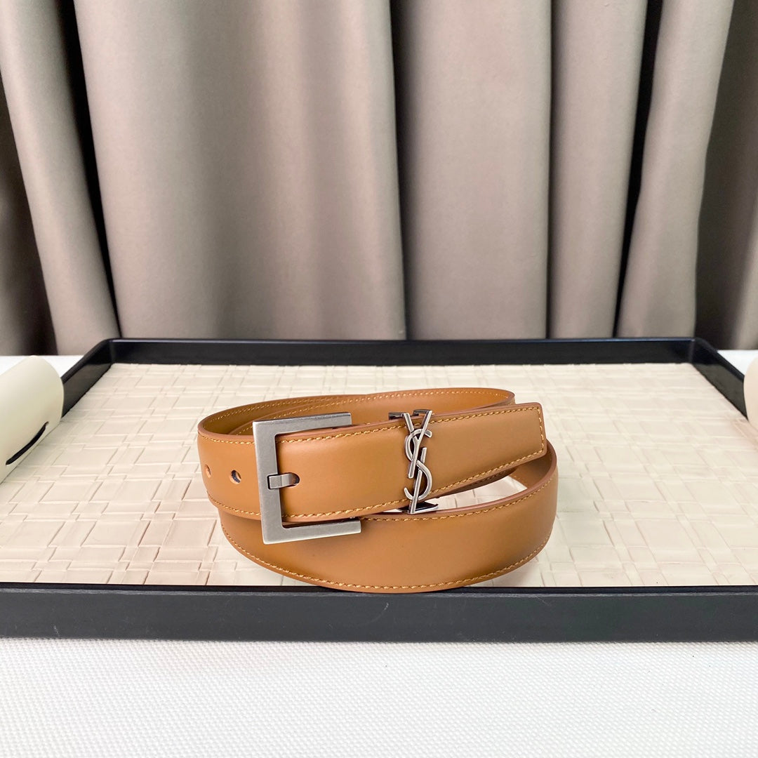 14SL38P   (High quality leather belt With full package)