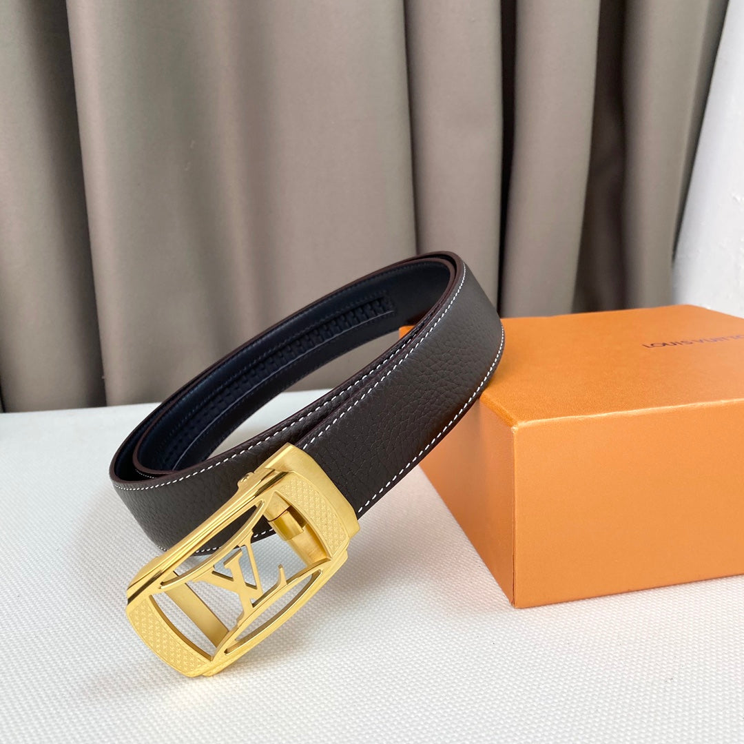 1: 1 High -quality head layer leather belt  1YE29P