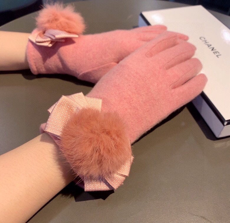 14C41S   High quality fashionable Wool gloves