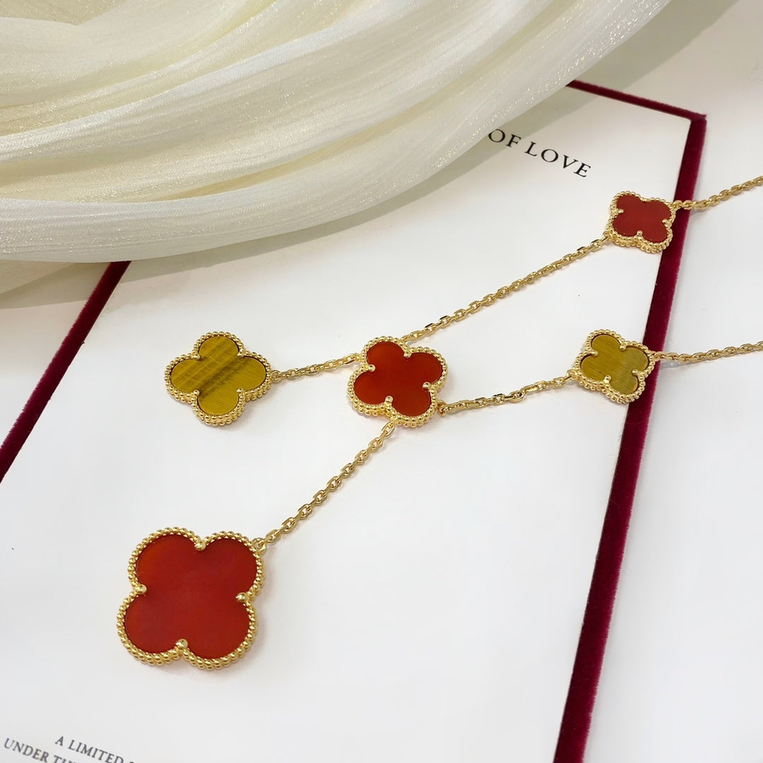 5XVA182K (High quality 6 flowers necklaces)