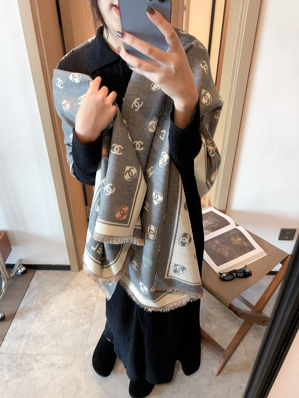 14C334W　Fashion scarves