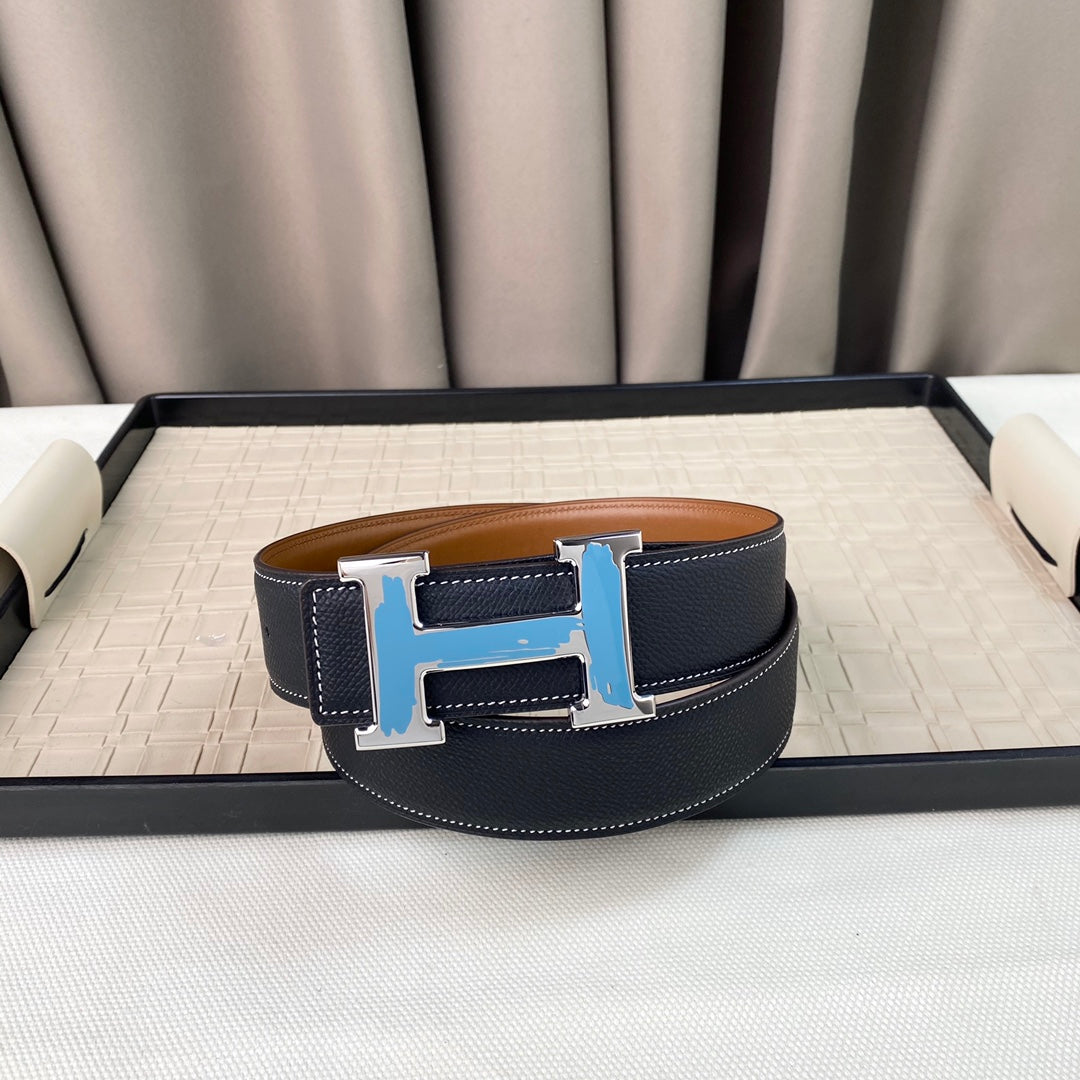 14H121P   (High quality leather belt With full package)