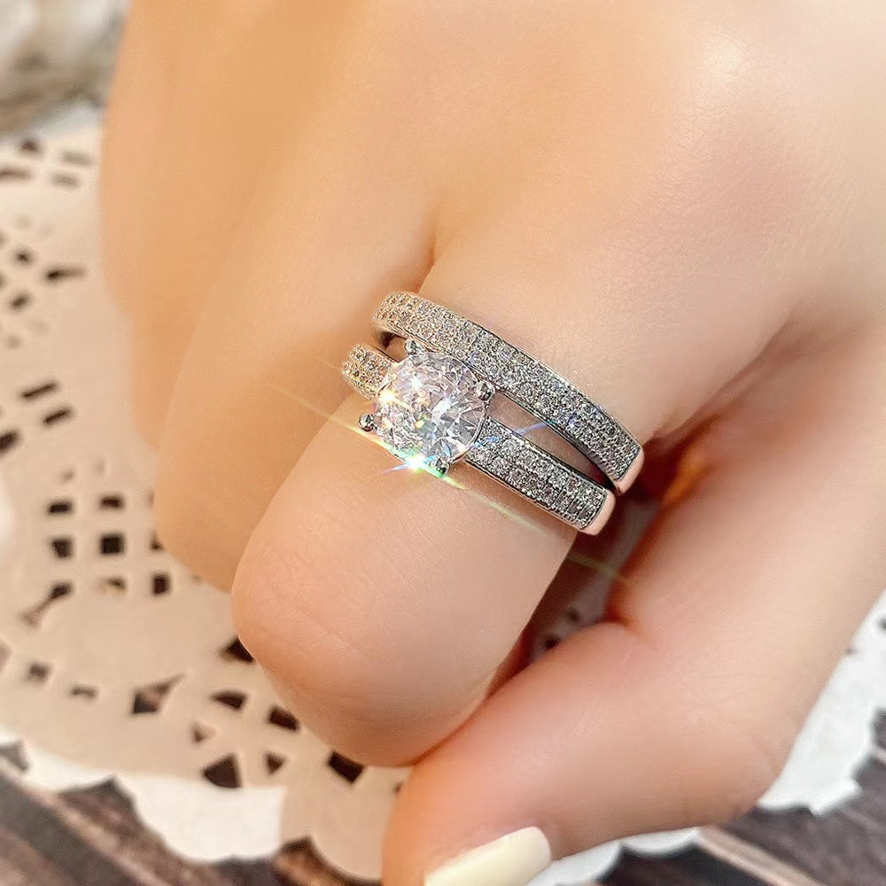 PYA34J Fashion Diamond Ring High Quality Wedding Ring