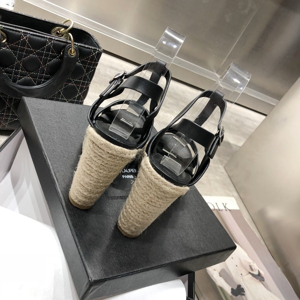 1:1 High quality leather sandals 2SL27Z