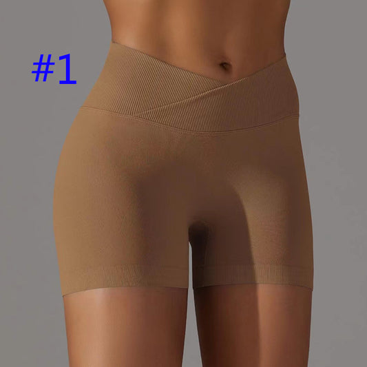 PXA36U Tight hip lift fitness pants yoga shorts