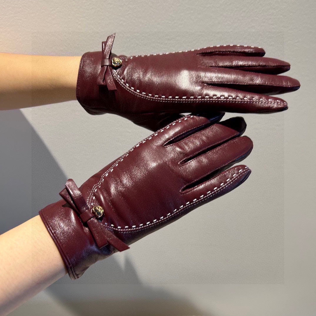 14C30S   High quality fashionable sheepskin gloves