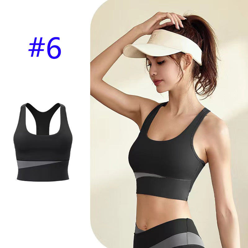 PXA4U Tight elastic bikini sports vest yoga wear fashion yoga fitness sports vest