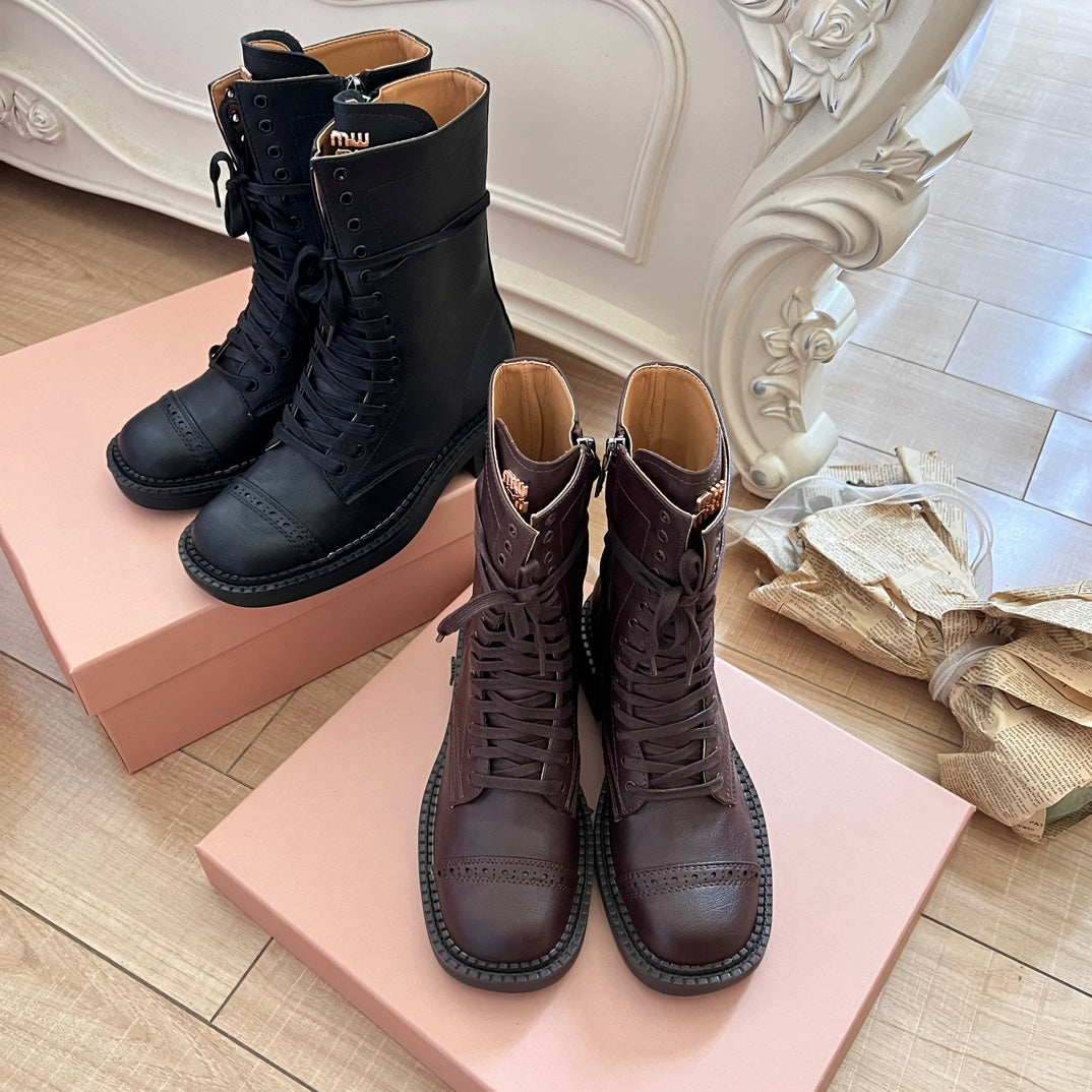 1XA60Z Fashionable leather  boots