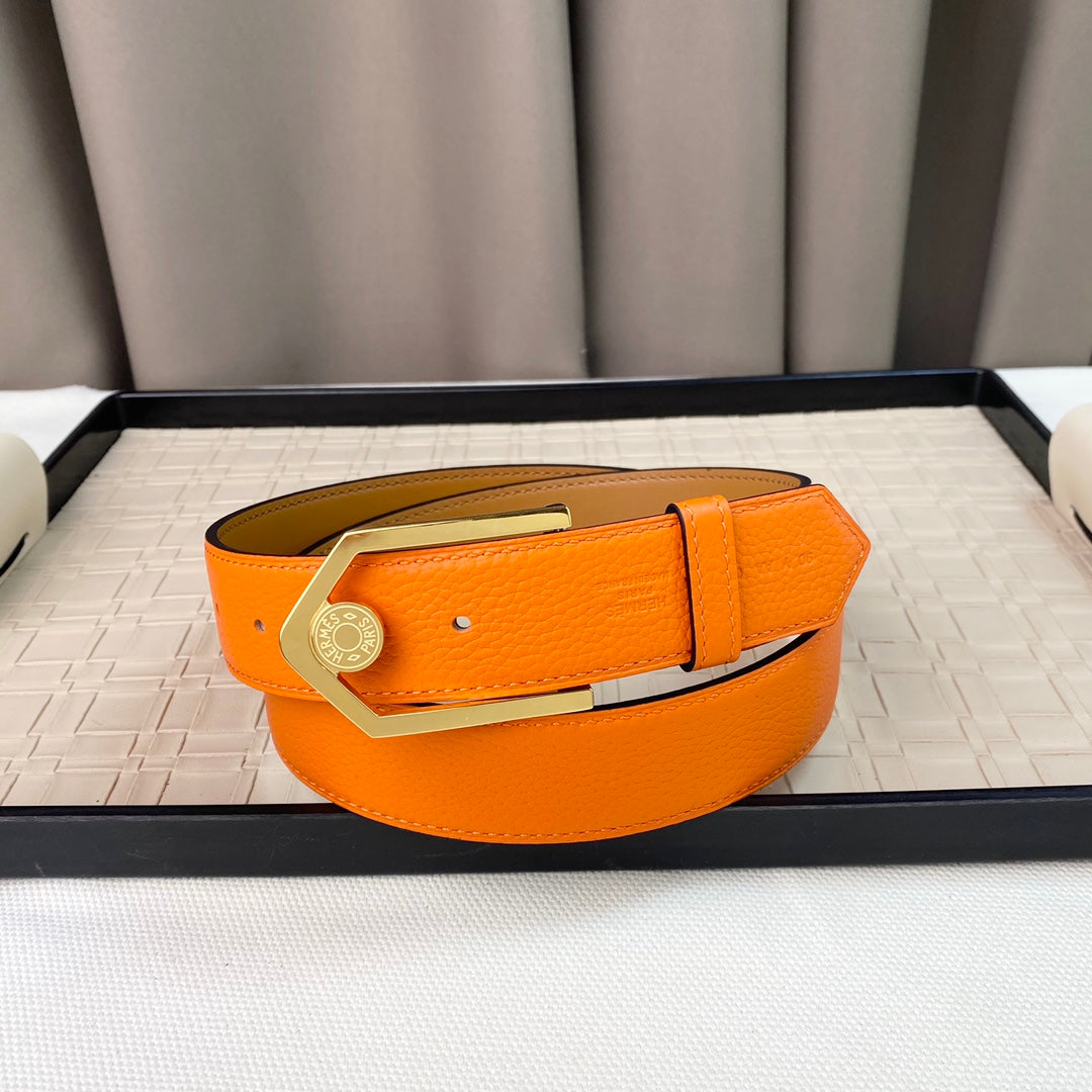 14H107P   (High quality leather belt With full package)