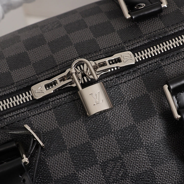 1E119B Fashion leather luggage bags