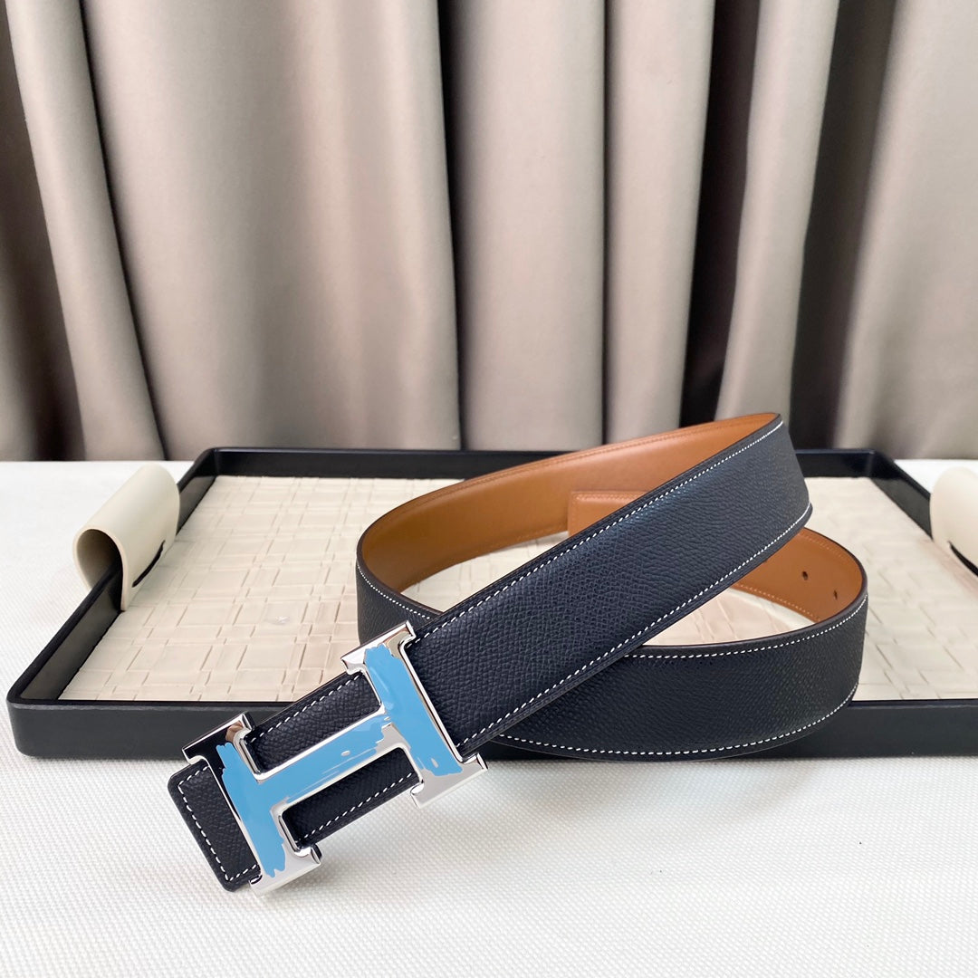 14H121P   (High quality leather belt With full package)