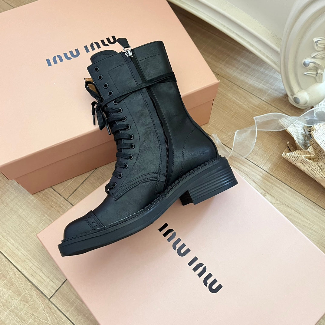 1XA60Z Fashionable leather  boots