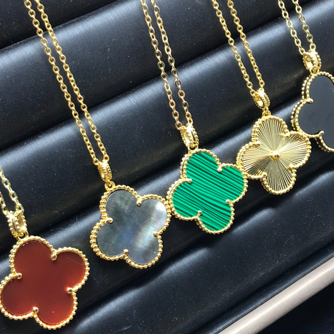 5XVA183X  (High quality Big flower necklace)