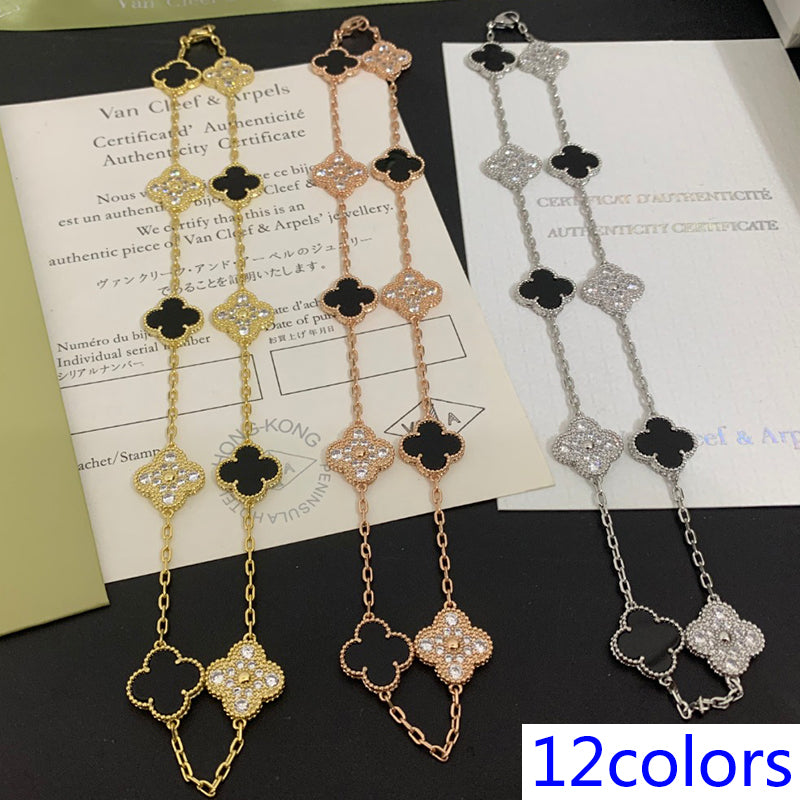 5XV191X  ( High quality 10 flower necklaces)