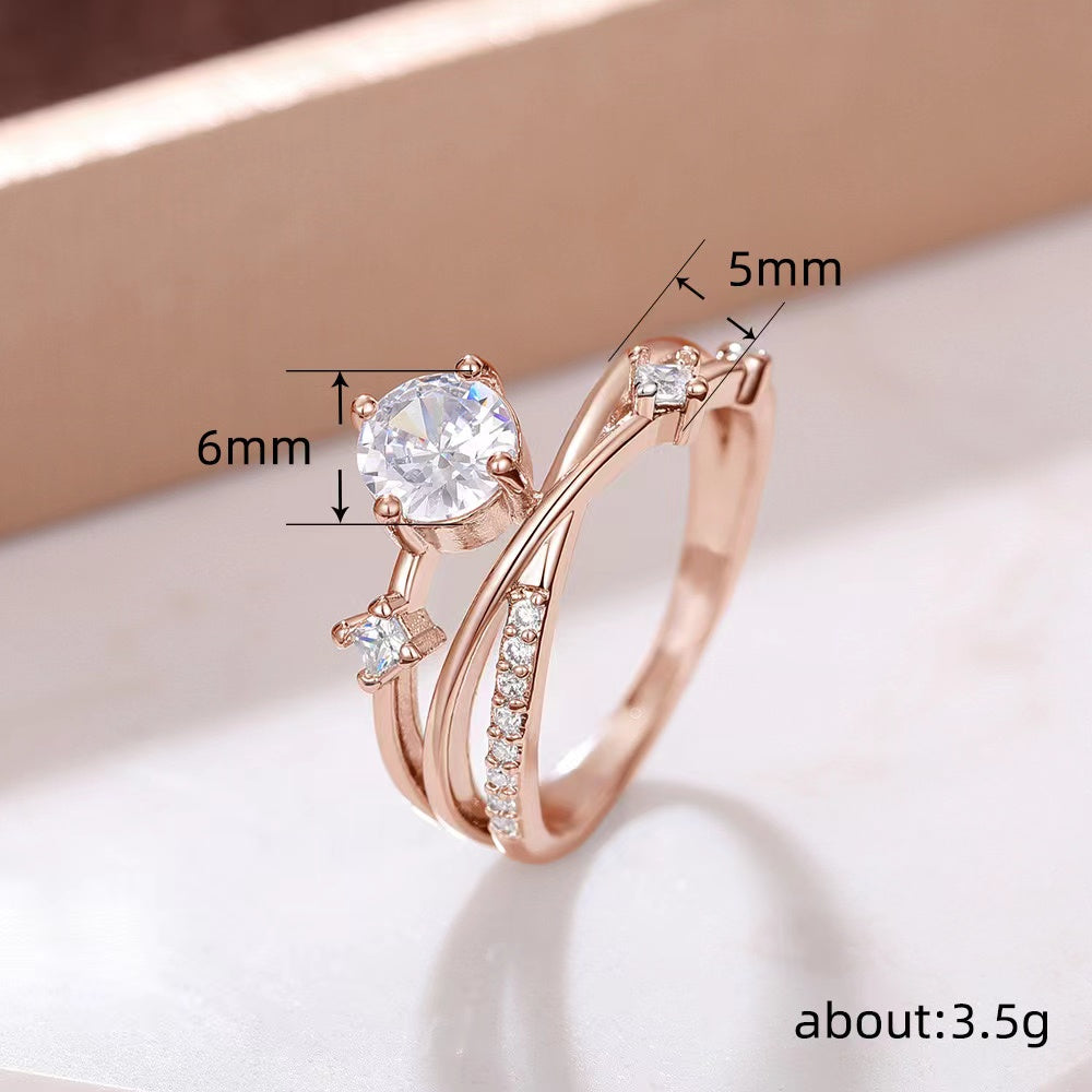 PYA28J Fashion Diamond Ring High Quality Wedding Ring