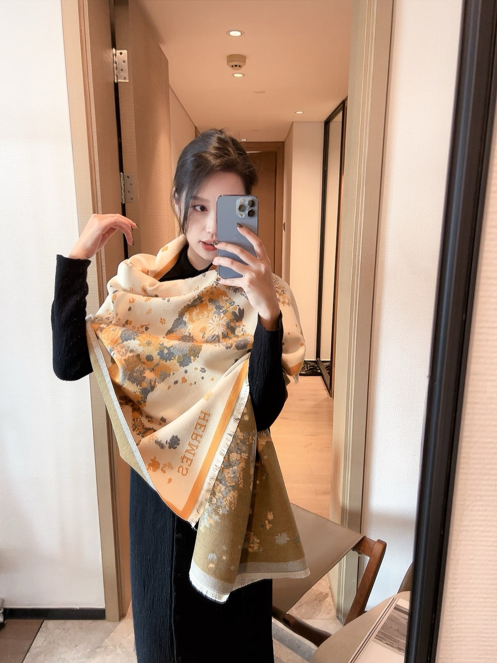 14H350W　Fashion scarves