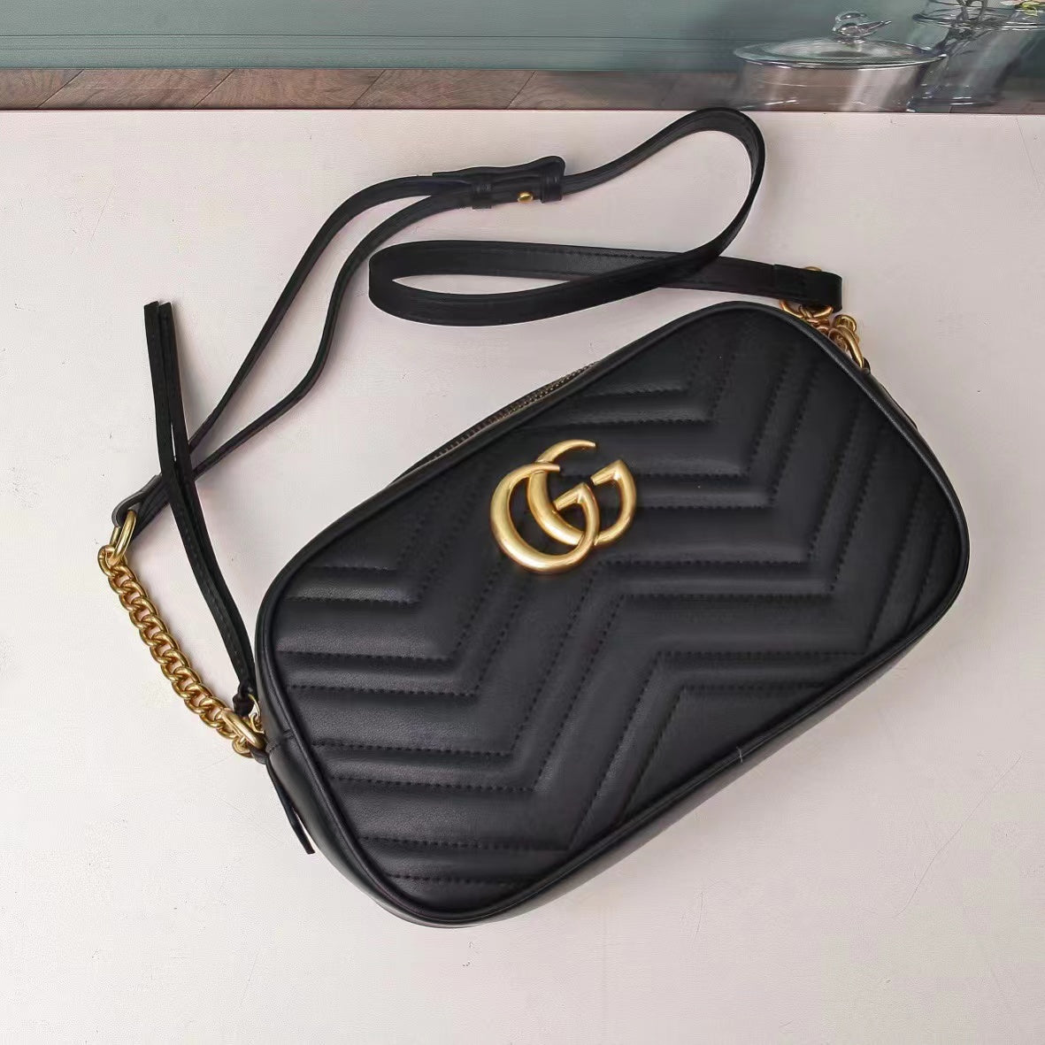 1B200B  Fashionable leather bag 