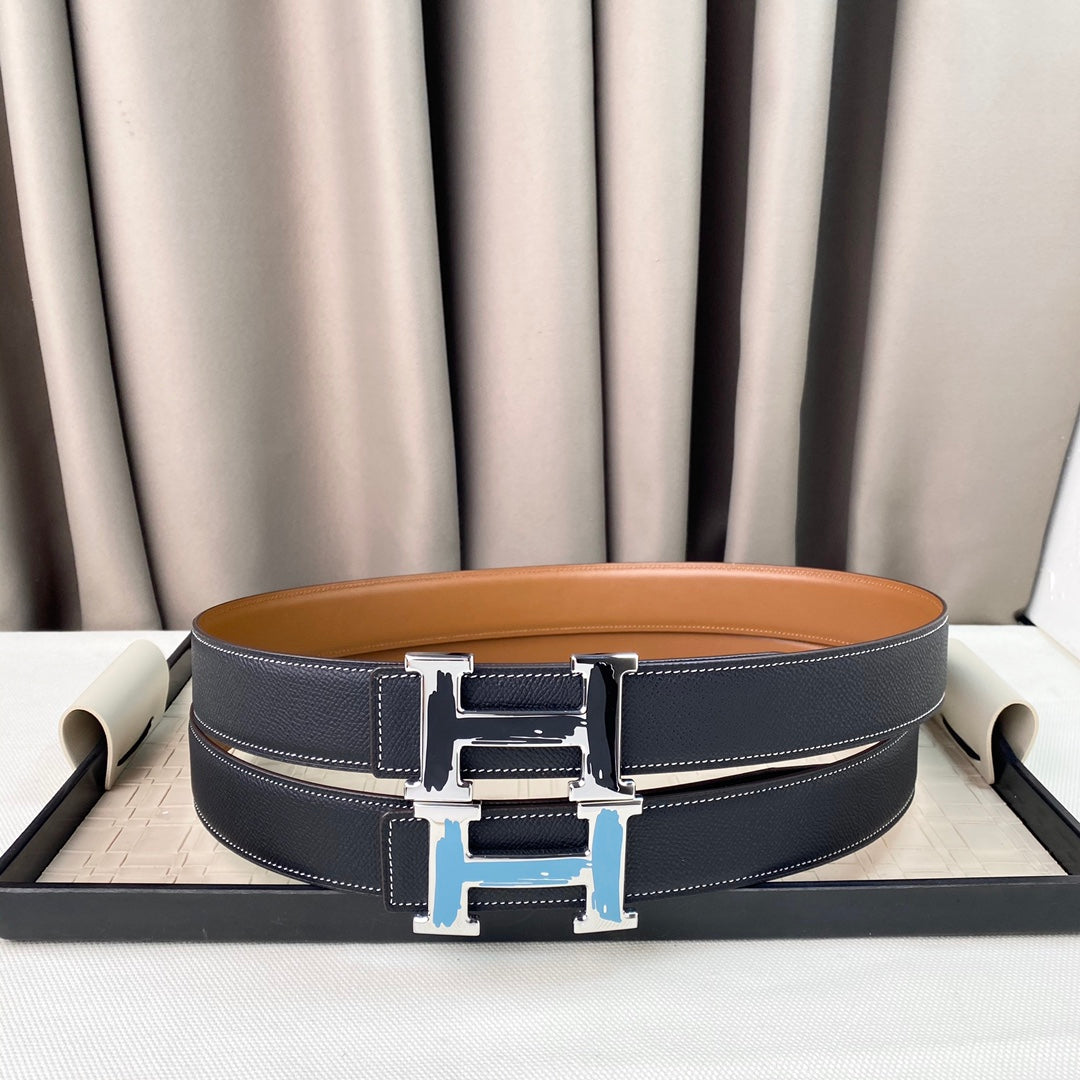 14H121P   (High quality leather belt With full package)