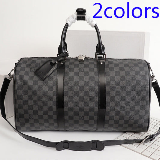 1E119B Fashion leather luggage bags