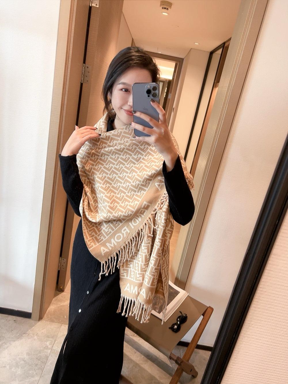 14F366W　Fashion scarves