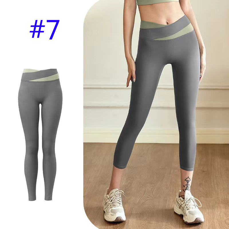 PXA3U Tight stretch bikini sports pants yoga wear fashion yoga fitness leggings