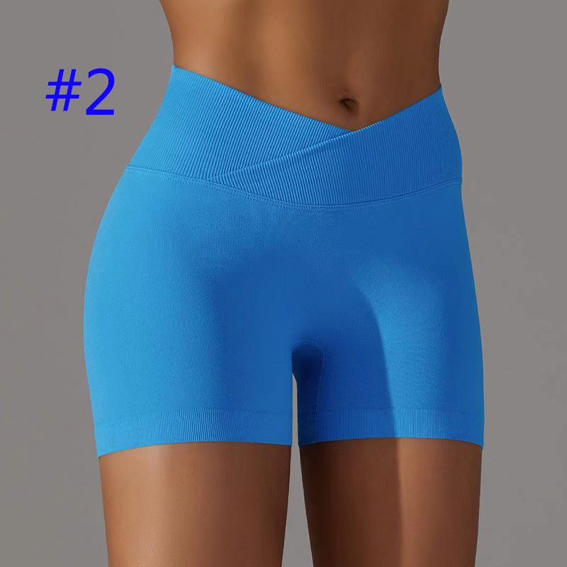 PXA37U Tight hip lift fitness pants yoga shorts