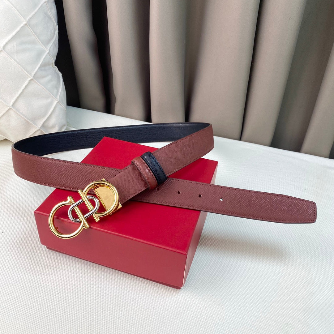 1: 1 High -quality head layer leather belt  1YA49P