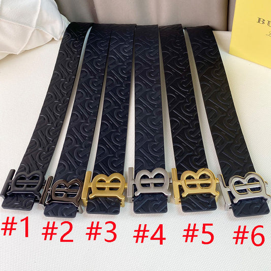 1: 1 High -quality head layer leather belt  1YR41P