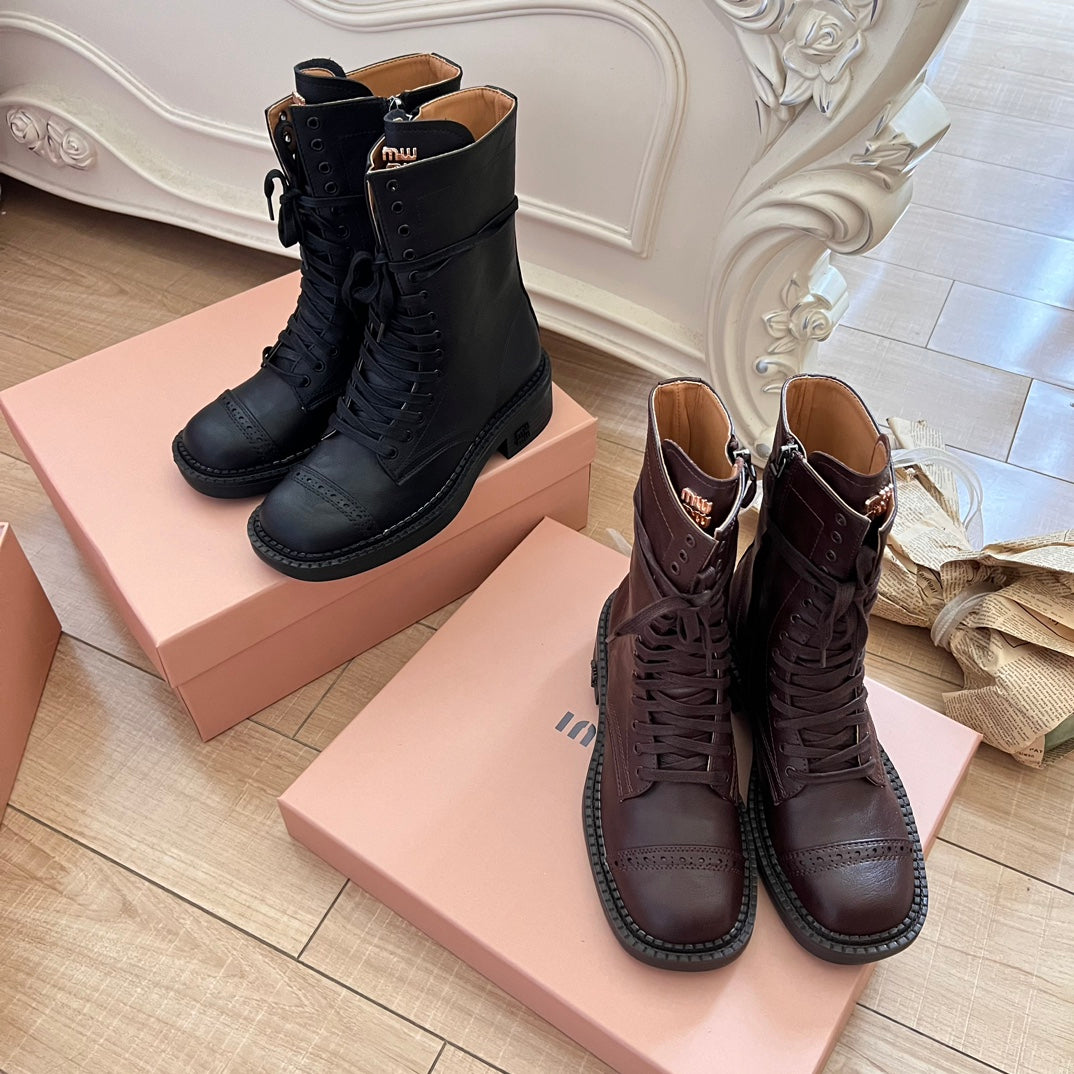 1XA60Z Fashionable leather  boots