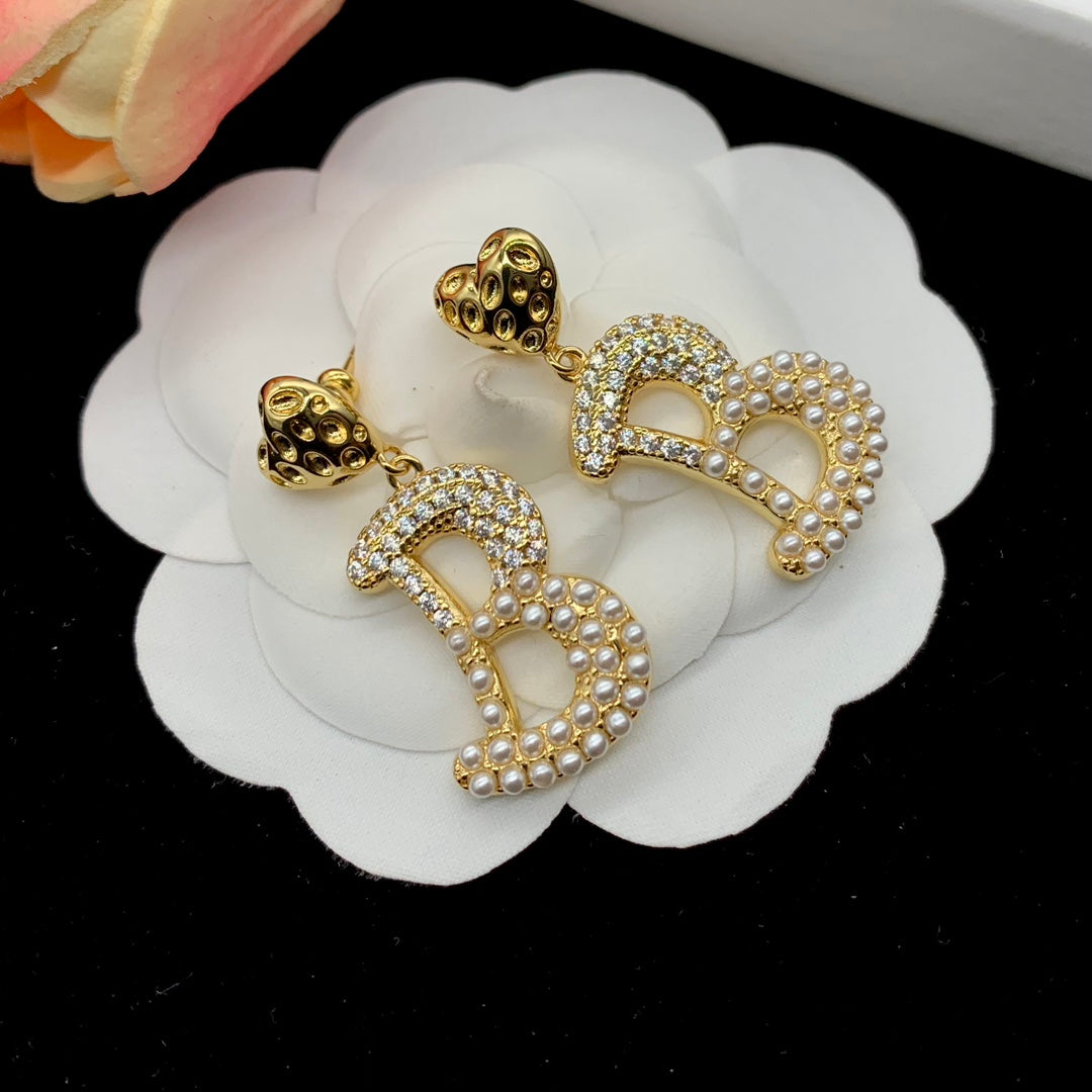 14J137E  Fashion high -quality  Earrings